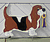 Bassett with Rosette